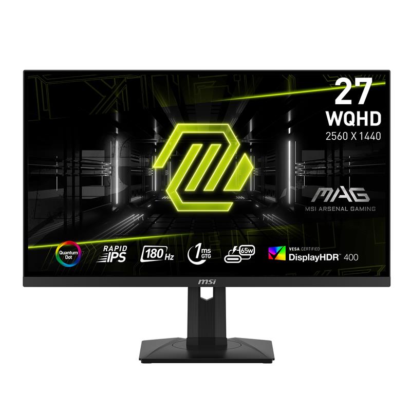 MSI MAG 274QRF QD E2 computer monitor 68,6 cm (27"") 2560 x 1440 Pixels Wide Quad HD LCD Zwart