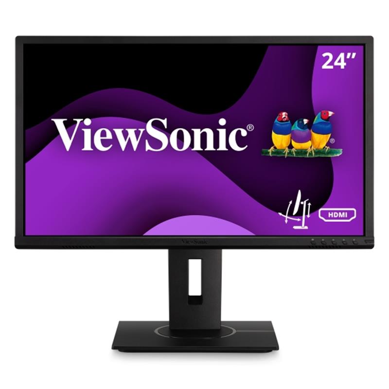 Viewsonic VG Series VG2440 computer monitor 61 cm (24"") 1920 x 1080 Pixels Full HD LED Zwart