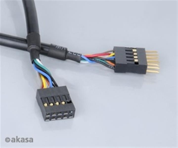 Akasa USB Internal Extension Cable 0 4m *MBM *MBF