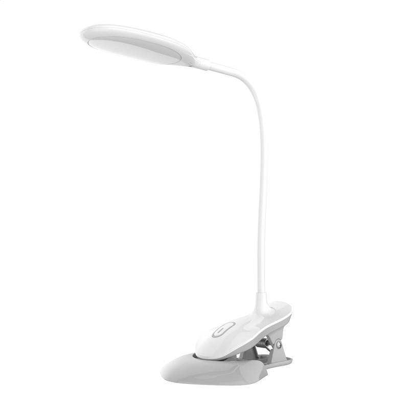 PLATINET DESK LAMP 3W CLIP AND DESK FUNCTION WHITE 44396