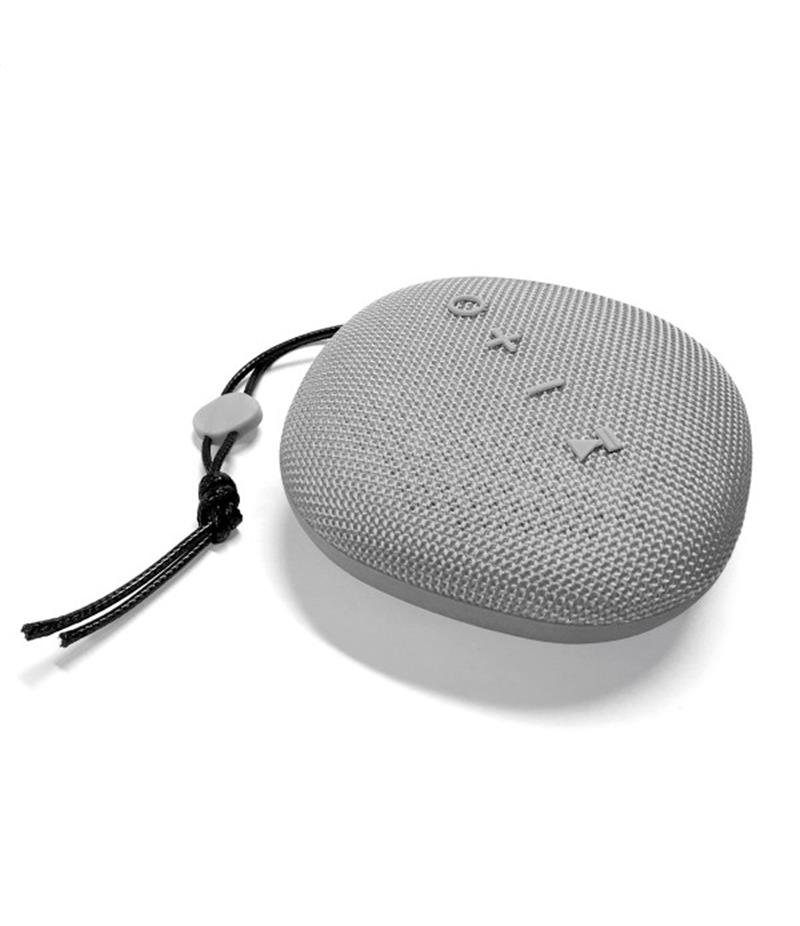 Platinet Outdoor wireless Speaker IPX5 waterproof 6W cardreader Bluetooth v5 EDR 1500mAh accu 243g GRIJS