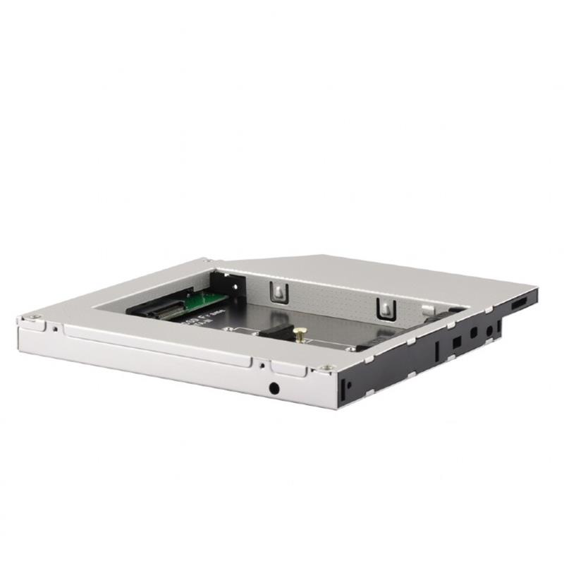 Gembird montageframe voor NGFF M 2 SSD geheugenkaart in een 5 25inch ODD SATA slim bay 9 5mm