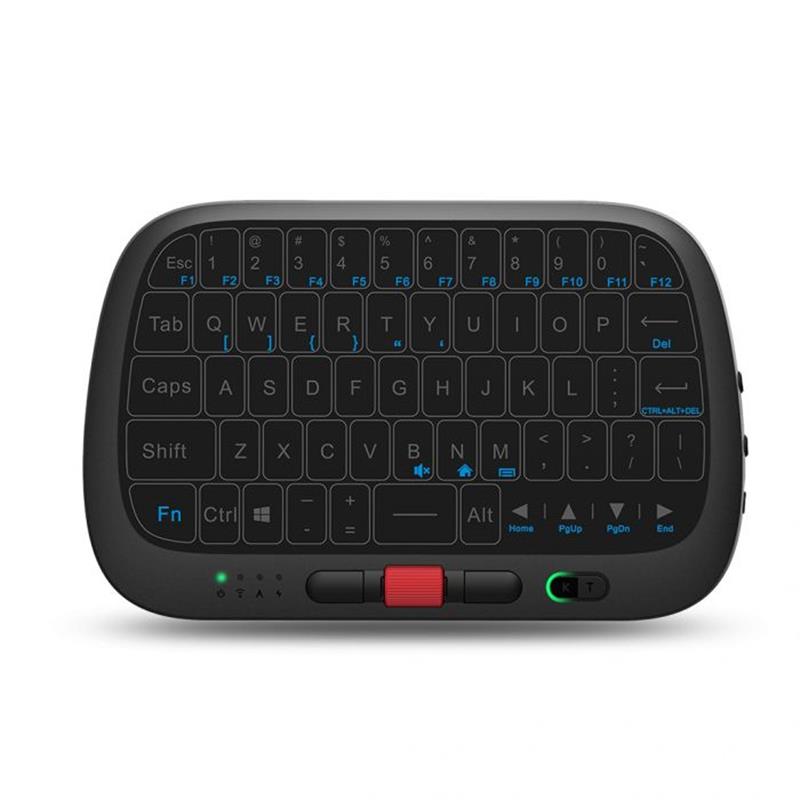 Rii i5 Mini 2 4g draadloze full-size touchpad - mini toetsenbord combo keuze switch tussen deze functies 