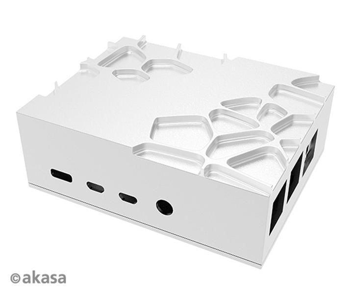 Akasa Gem Pro Raspberry Pi 4 Model B forged aluminium case with thermal kit Full I O opening