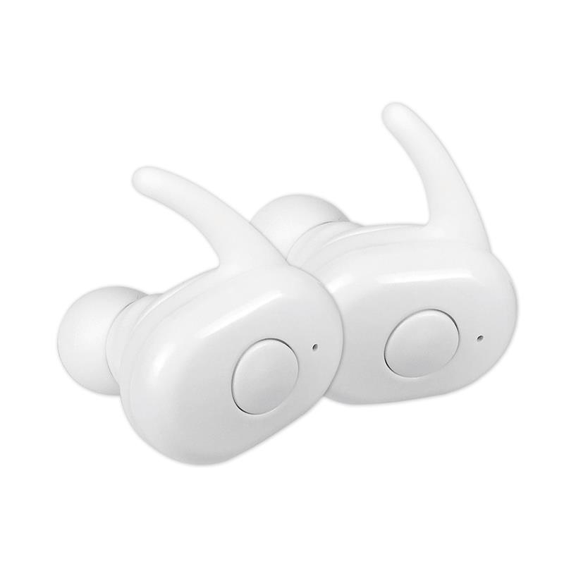 Freestyle Bluetooth v 5 0 in-ear sport headphones inc oplaadstation wit