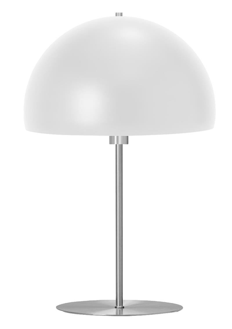 Platinet Table Lamp E27 25W Metal Round Shade 1 5 M Kabel Wit