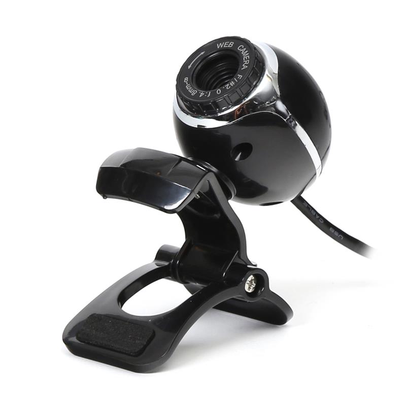 OMEGA Webcam 480p Microfoon - zwart