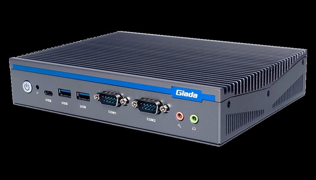 Giada MiniPC barebone DF612 i5-1235U Fanless 2xSO-DIMM DDR4 M2 for SSD M2 for WiFi 2xGBit LAN i219 RTL8111H M 2 for 4G SIM-Card slot 4x USB3 2 Gen2 1 