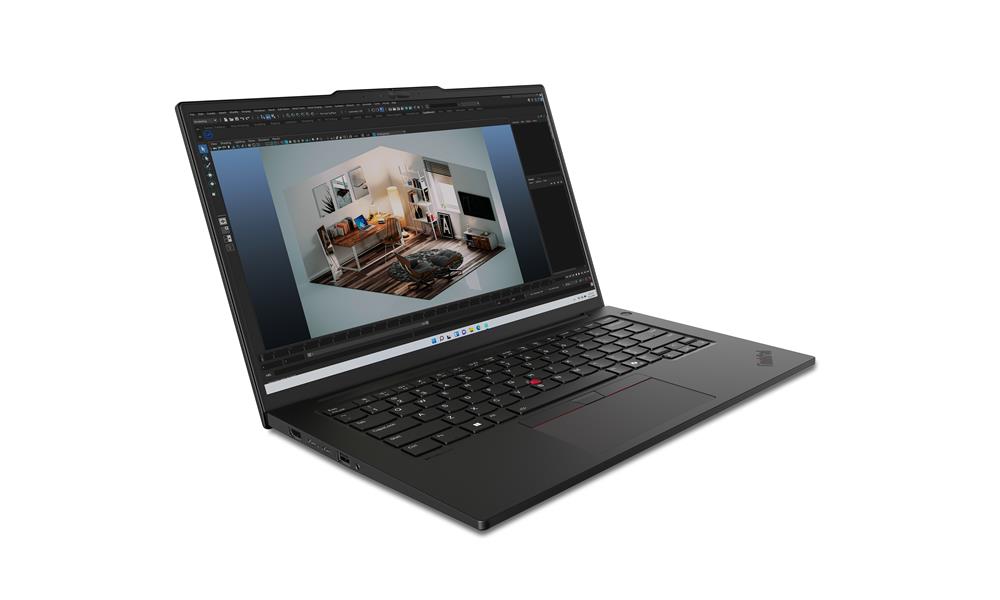 Lenovo ThinkPad P14s Gen 5 (Intel) Intel Core Ultra 7 155H 36,8 cm (14.5"") WUXGA 16 GB DDR5-SDRAM 512 GB SSD NVIDIA RTX 500 Ada Wi-Fi 6E (802.11ax) W