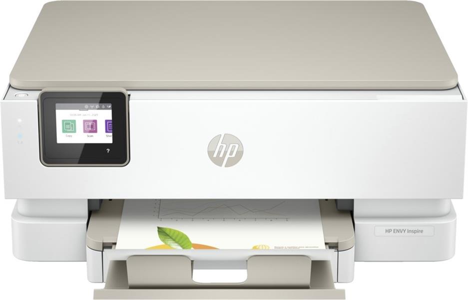 HP ENVY HP Inspire 7220e All-in-One printer, Kleur, Printer voor Home, Printen, kopiëren, scannen, Draadloos; HP+; Geschikt voor HP Instant Ink; Scan 