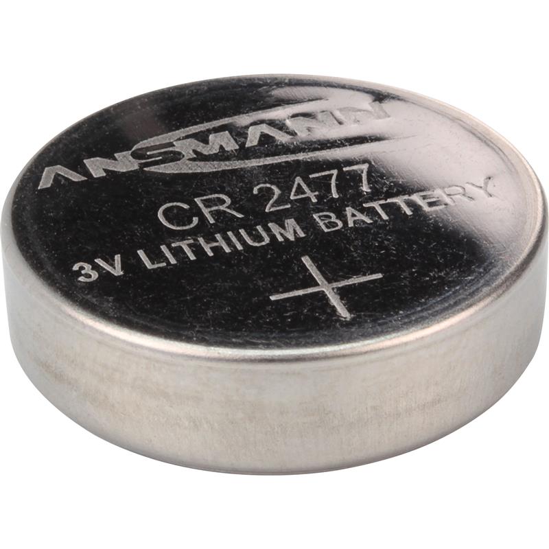 Ansmann button cell 3V Lithium CR2477 1 piece blister 1516-0010 