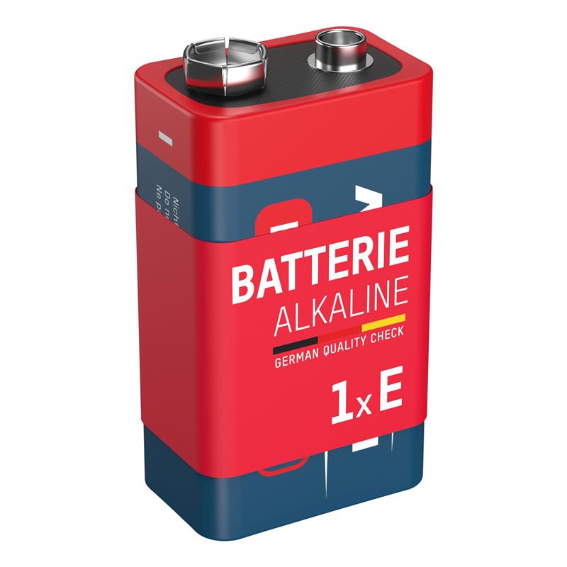 Ansmann RED Alkaline-Battery 9V block 6LR61 1pcs pack 1515-0000 