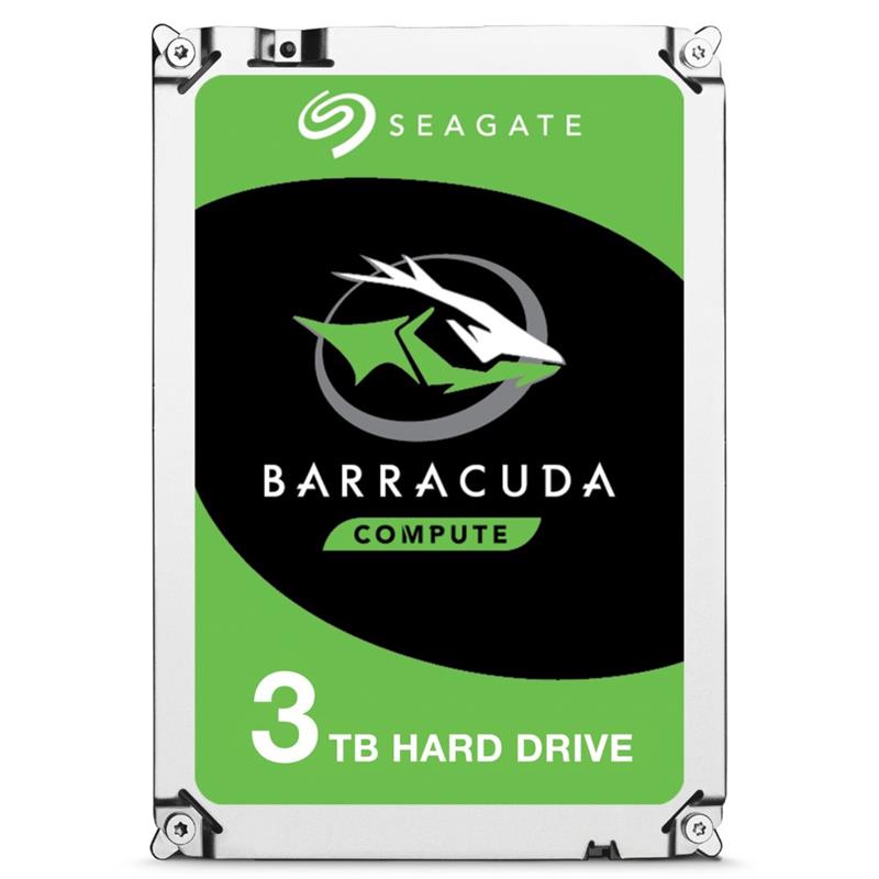 Seagate Barracuda ST3000DM007 interne harde schijf 3.5"" 3 TB SATA III