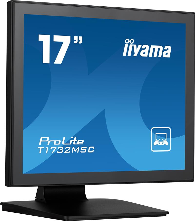 iiyama ProLite computer monitor 43,2 cm (17"") 1280 x 1024 Pixels LED Touchscreen Tafel Zwart