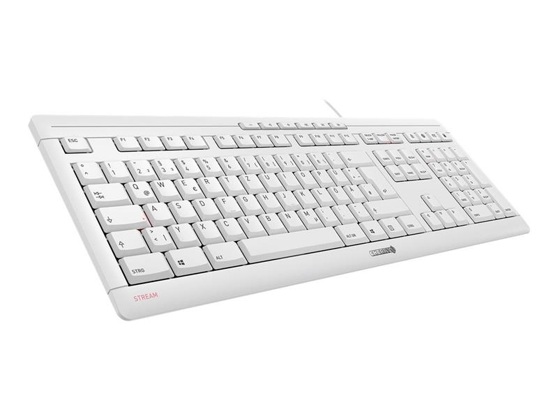 CHERRY JK-8500 toetsenbord USB AZERTY Belgisch Wit