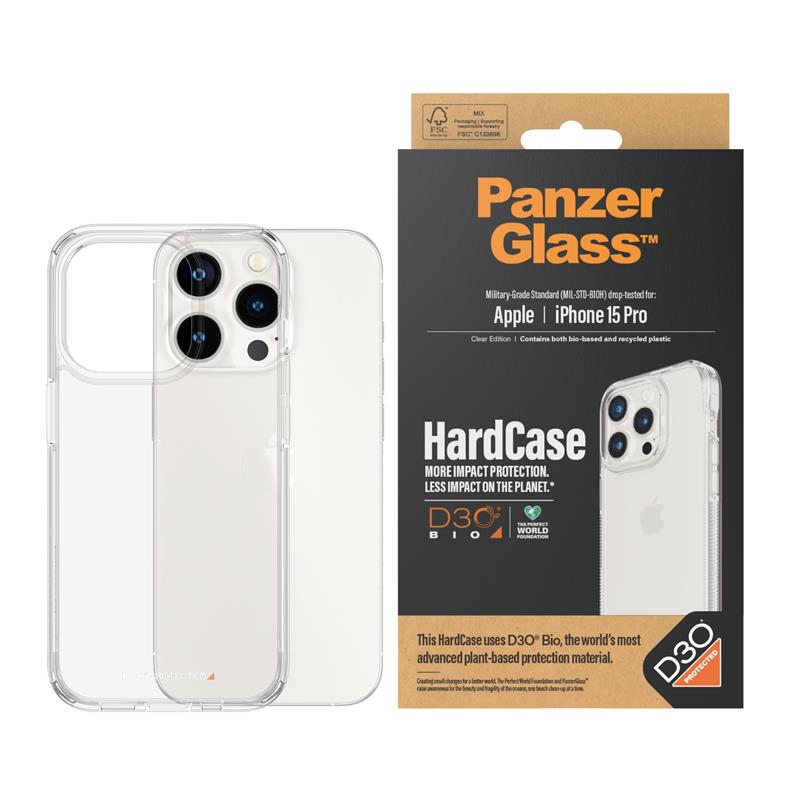 PanzerGlass HardCase with D30 mobiele telefoon behuizingen Hoes Transparant