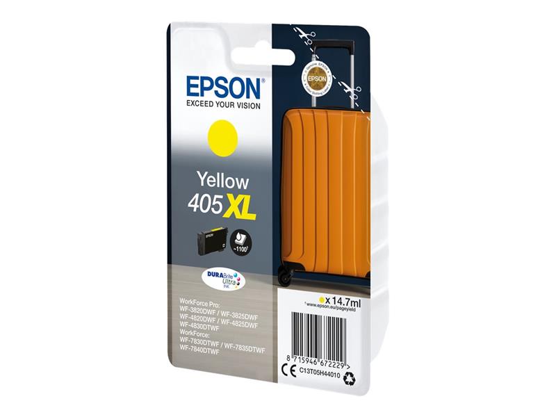 Epson Singlepack Yellow 405XL DURABrite Ultra Ink