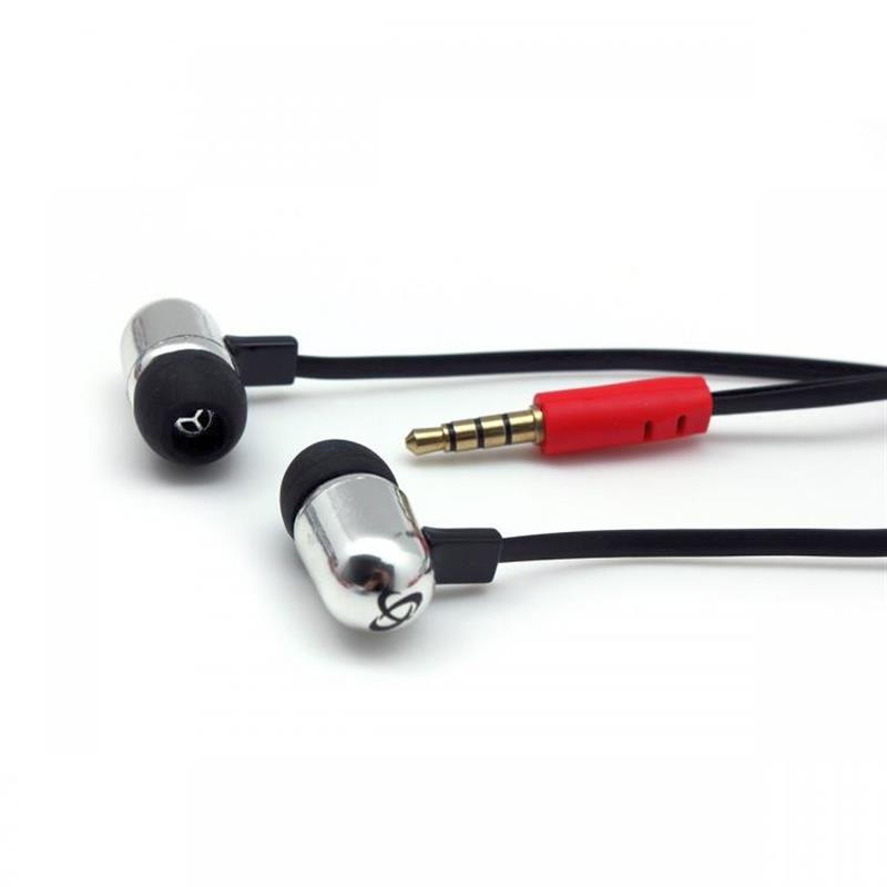 Sbox in-ear headset EP-044 Silver/Black