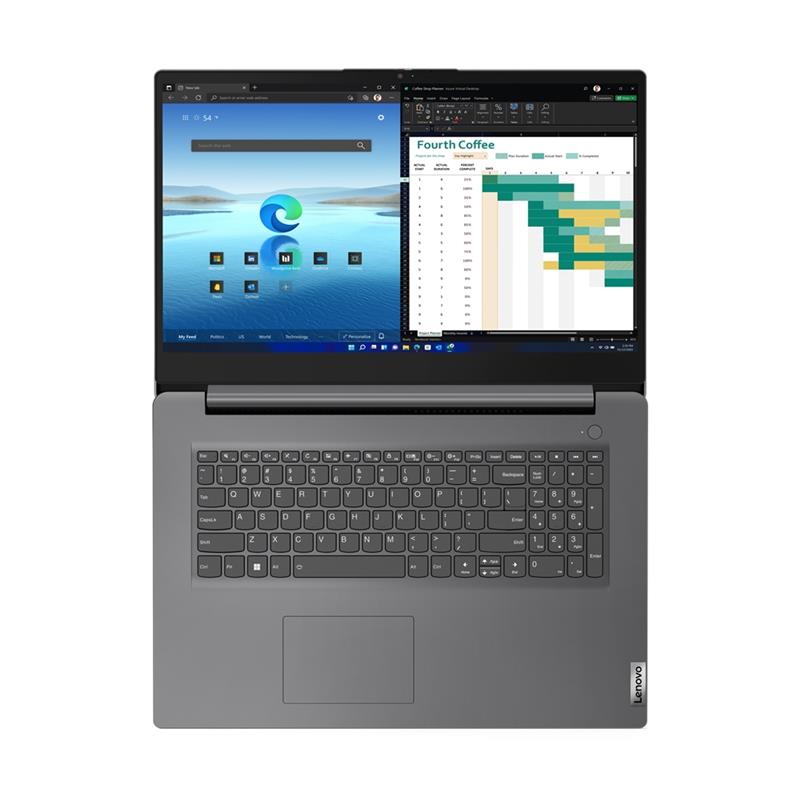 Lenovo V17 G4 IRU Intel® Core™ i5 i5-13420H Laptop 43,9 cm (17.3"") Full HD 16 GB DDR4-SDRAM 512 GB SSD Wi-Fi 6 (802.11ax) Windows 11 Pro Grijs