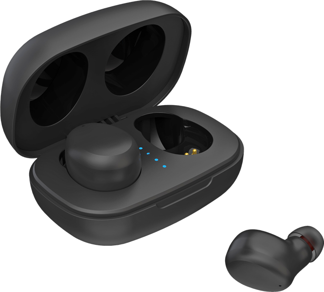 Sbox bluetooth in-ear oortjes zwart