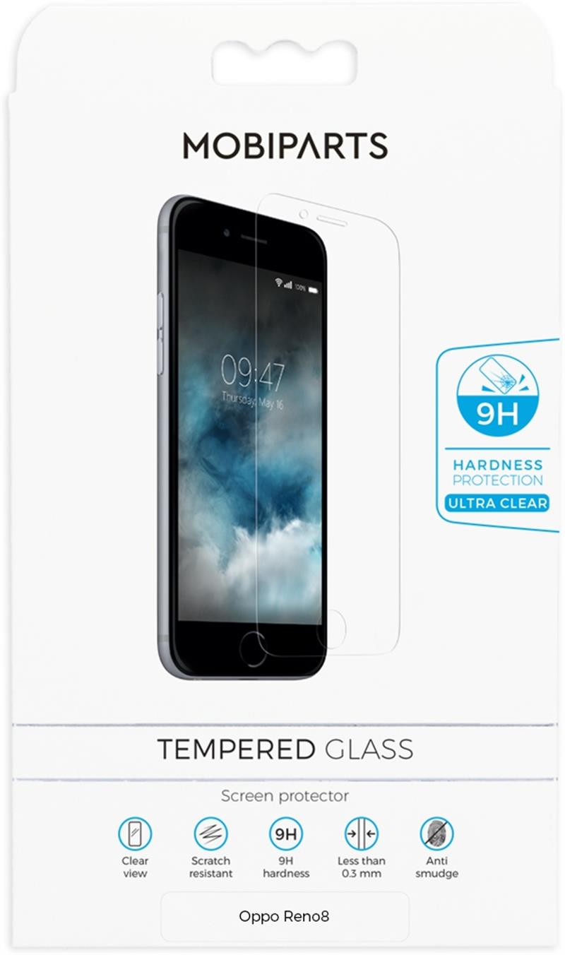 Mobiparts Regular Tempered Glass Oppo Reno8