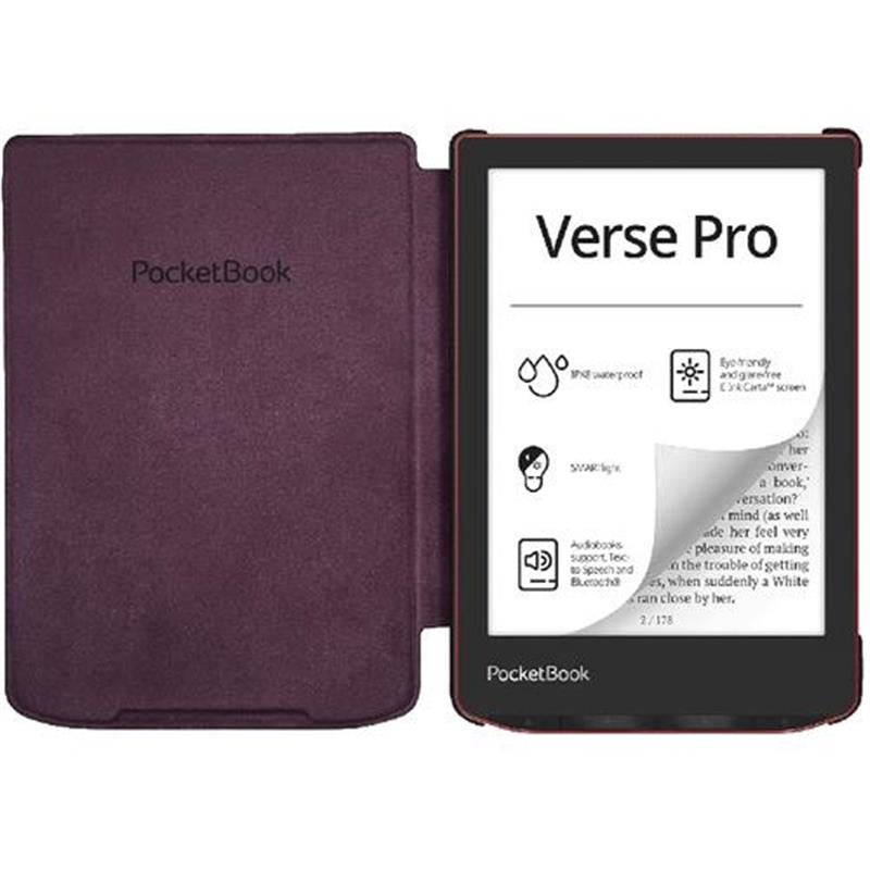 PocketBook Shell e-bookreaderbehuizing 15 2 cm 6 Folioblad Zwart Wit