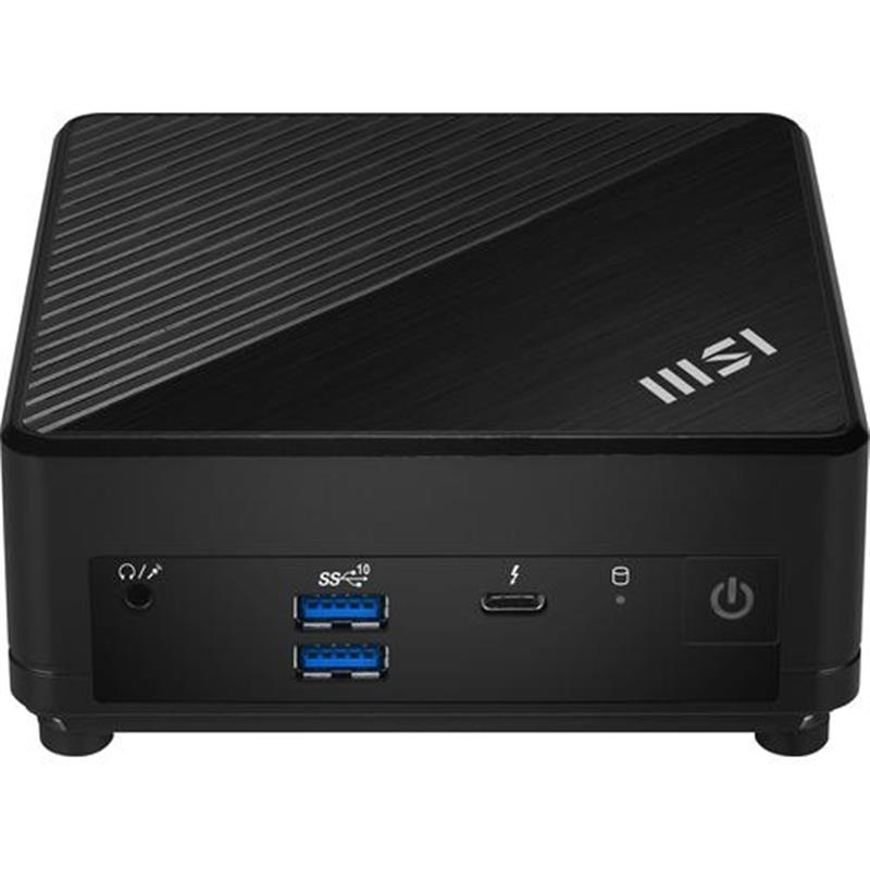 MSI Cubi 5 12M-004EU i3-1215U mini PC Intel® Core™ i3 8 GB DDR4-SDRAM 256 GB SSD Windows 11 Pro Zwart