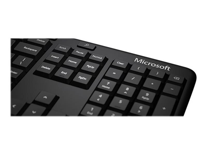 Microsoft Ergonomic Desktop for Business toetsenbord USB QWERTY US International Zwart