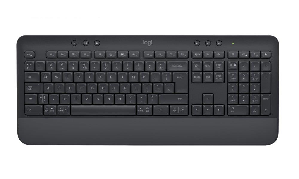 Logitech Signature K650 toetsenbord RF-draadloos + Bluetooth QWERTY US International Grafiet