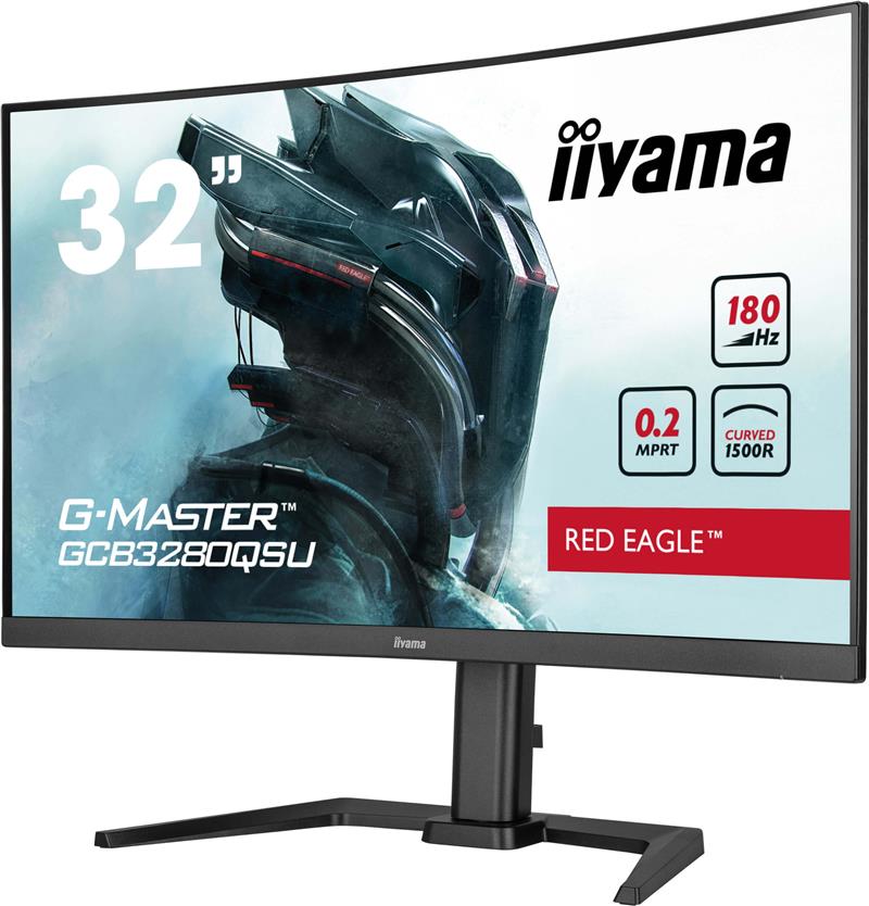 iiyama G-MASTER GCB3280QSU-B2 computer monitor 80 cm (31.5"") 2560 x 1440 Pixels Dual QHD LED Zwart