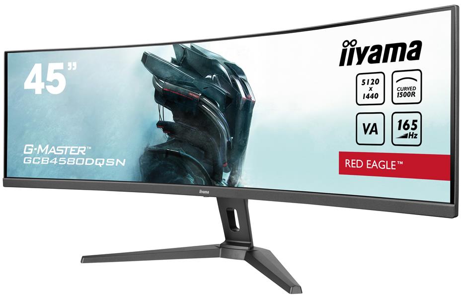 iiyama G-MASTER RED EAGLE CURVED computer monitor 114,3 cm (45"") 5120 x 1440 Pixels Dual QHD LED Zwart