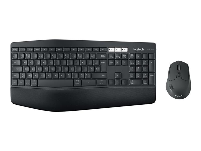 Logitech MK850 toetsenbord RF-draadloos + Bluetooth AZERTY Belgisch Zwart