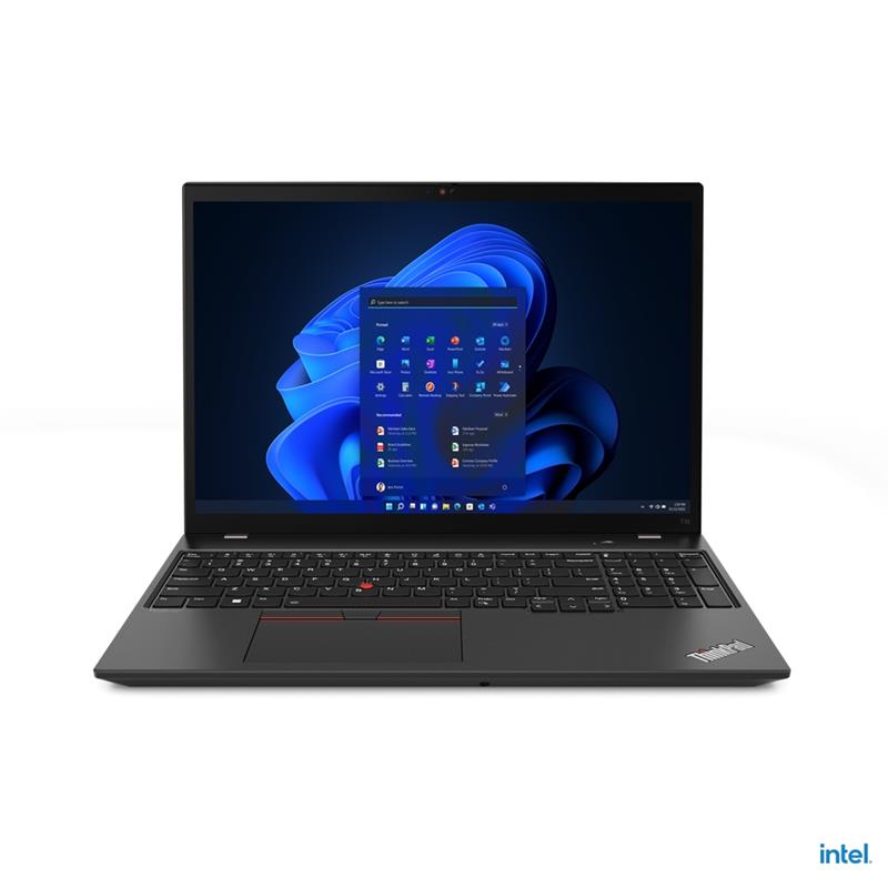 Lenovo ThinkPad T16 i5-1235U Notebook 40,6 cm (16"") WUXGA Intel® Core™ i5 8 GB DDR4-SDRAM 256 GB SSD Wi-Fi 6E (802.11ax) Windows 11 Zwart