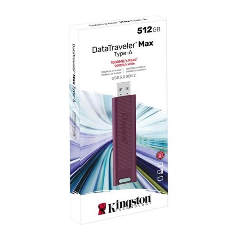 512GB USB 3 2 DataTraveler Max Type-A Ge