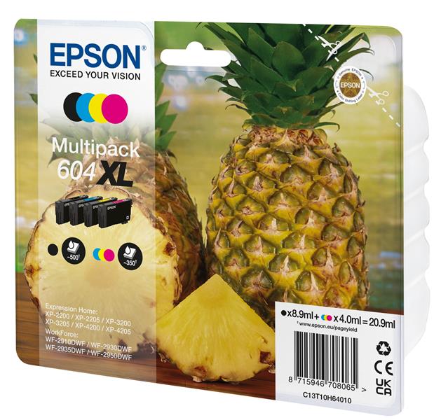 EPSON Multipack 4colours 604XL Ink