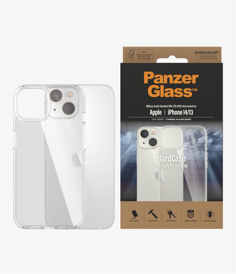 PanzerGlass HardCase mobiele telefoon behuizingen 15,5 cm (6.1"") Hoes Transparant