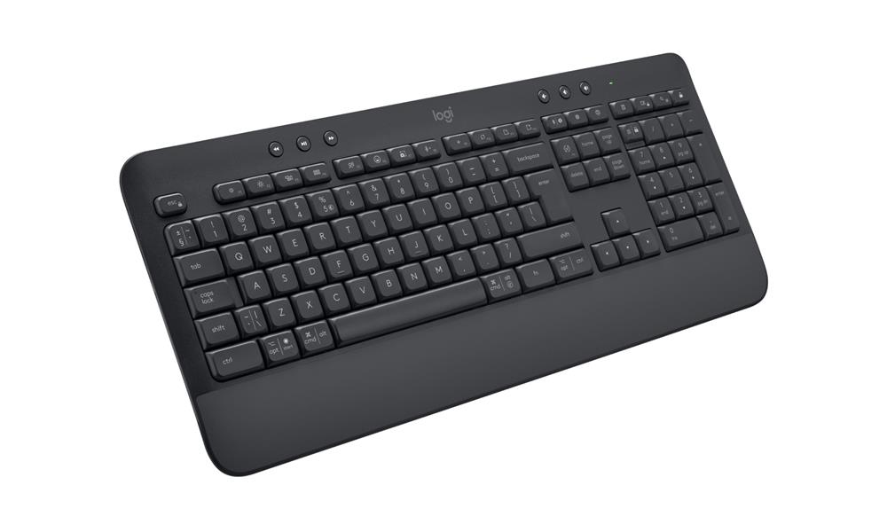 Logitech Signature K650 toetsenbord RF-draadloos + Bluetooth QWERTY US International Grafiet