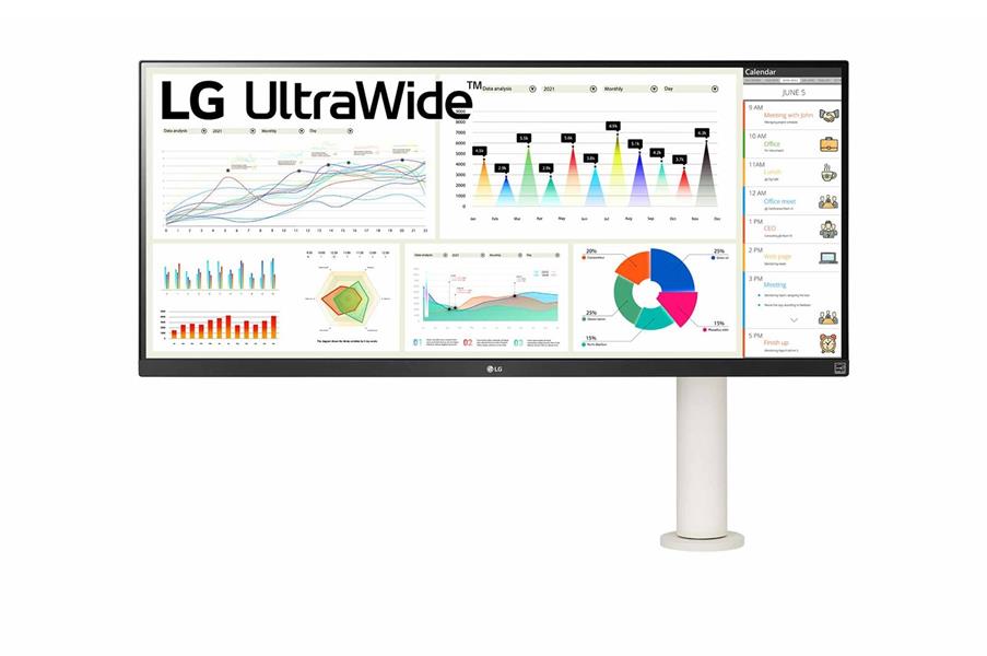 LG LCD 34WQ68X-W 34 white UltraWide