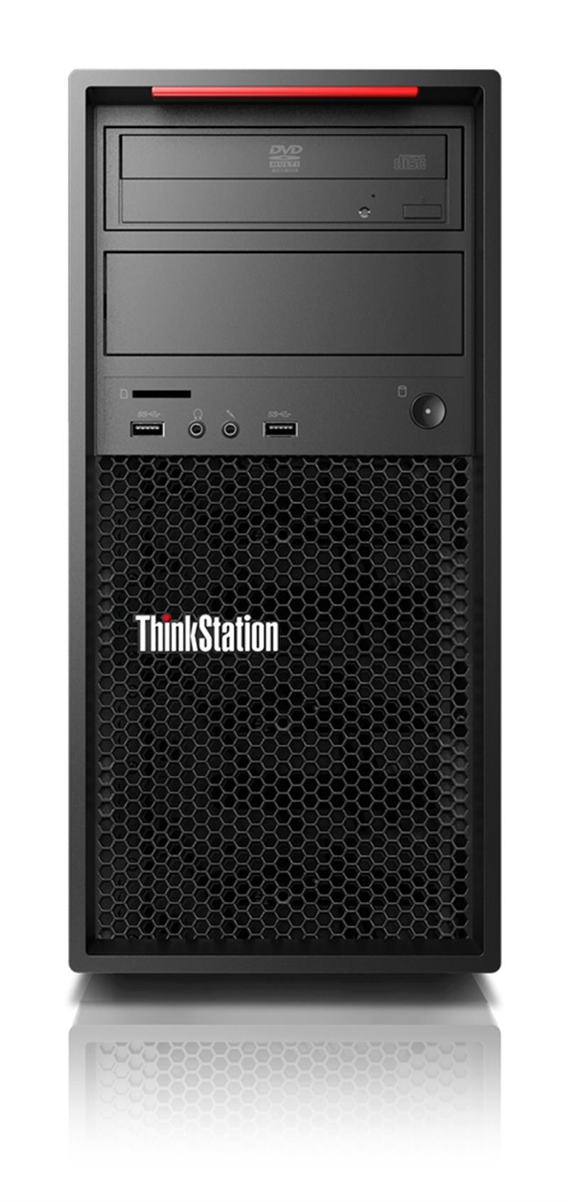 Lenovo ThinkStation P520c W-2225 Tower Intel® Xeon® W 32 GB DDR4-SDRAM 512 GB SSD Windows 11 Pro for Workstations Workstation Zwart