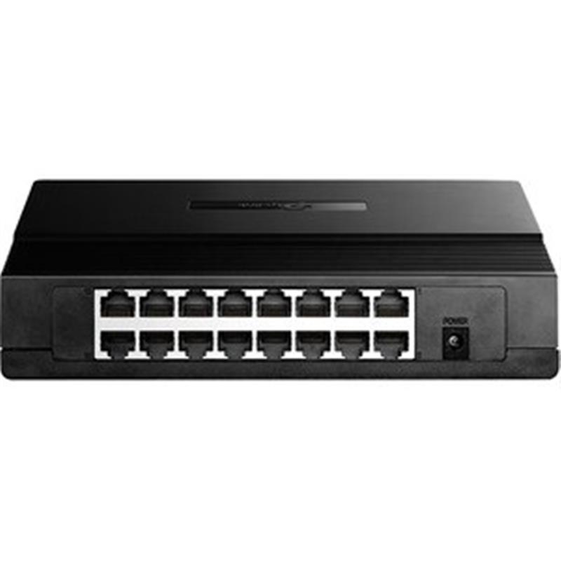 TP-LINK 16-Port 10/100Mbps Desktop Switch Unmanaged Fast Ethernet (10/100) Wit