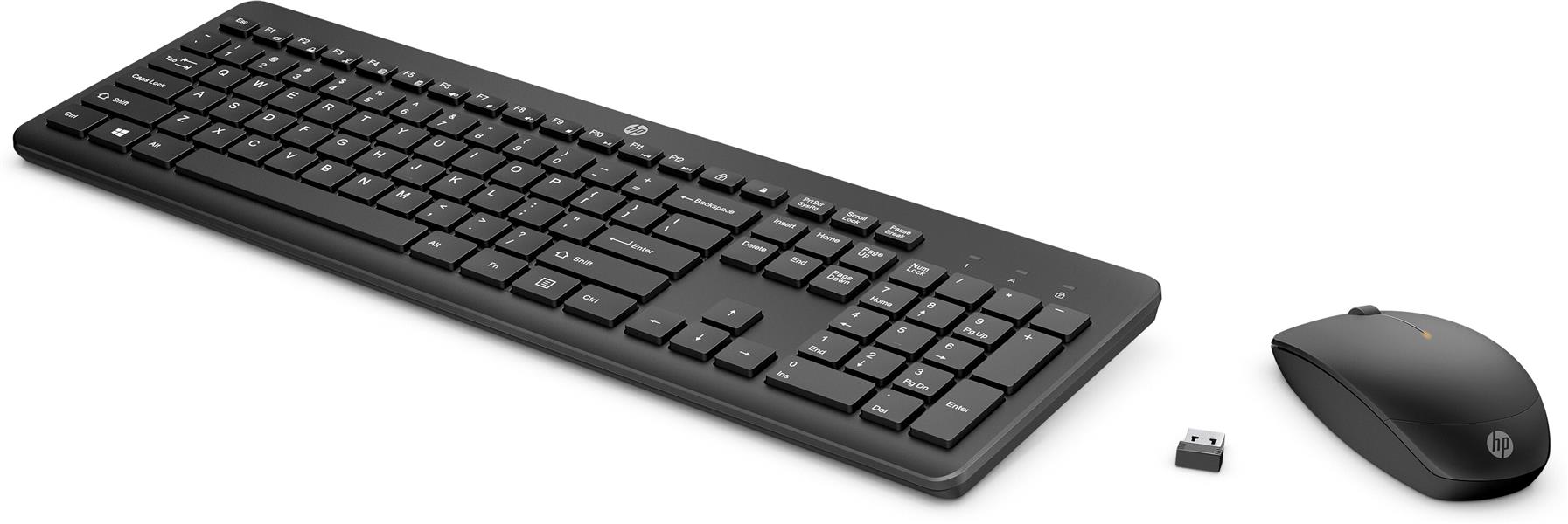 HP 235 draadloze muis en toetsenbordcombo (1Y4D0AA) + Prelude rugzak, 15,6 inch (1E7D6AA)
