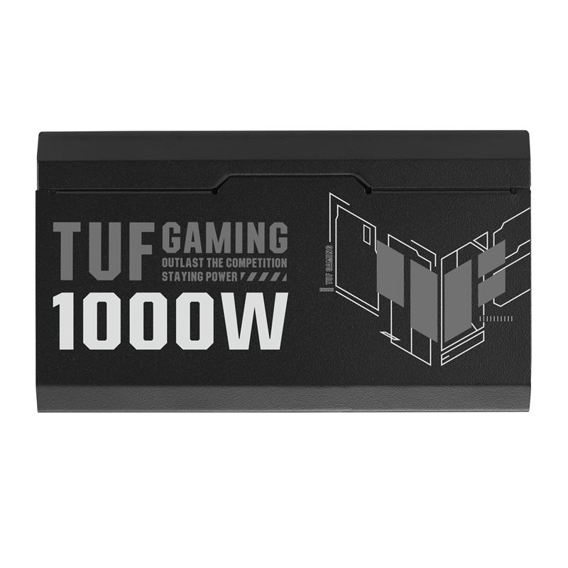 ASUS TUF Gaming 1000W Gold power supply unit 20+4 pin ATX ATX Zwart