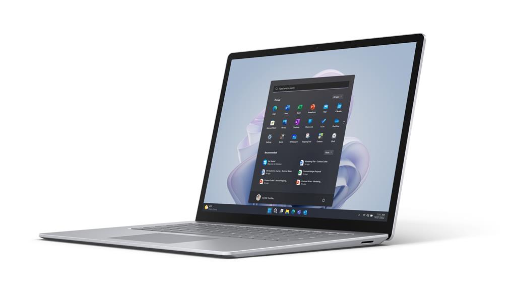 Microsoft Surface Laptop 5 i7-1265U Notebook 38,1 cm (15"") Touchscreen Intel® Core™ i7 8 GB LPDDR5x-SDRAM 512 GB SSD Wi-Fi 6 (802.11ax) Windows 10 Pr