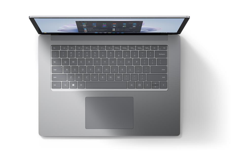 Microsoft Surface Laptop 5 i7-1265U Notebook 38,1 cm (15"") Touchscreen Intel® Core™ i7 8 GB LPDDR5x-SDRAM 256 GB SSD Wi-Fi 6 (802.11ax) Windows 10 Pr