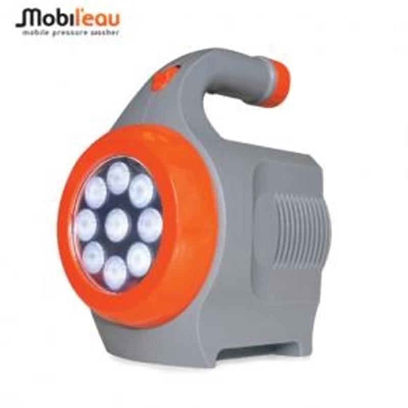 Mobileau Portable Rechargable Battery LED Flashlight