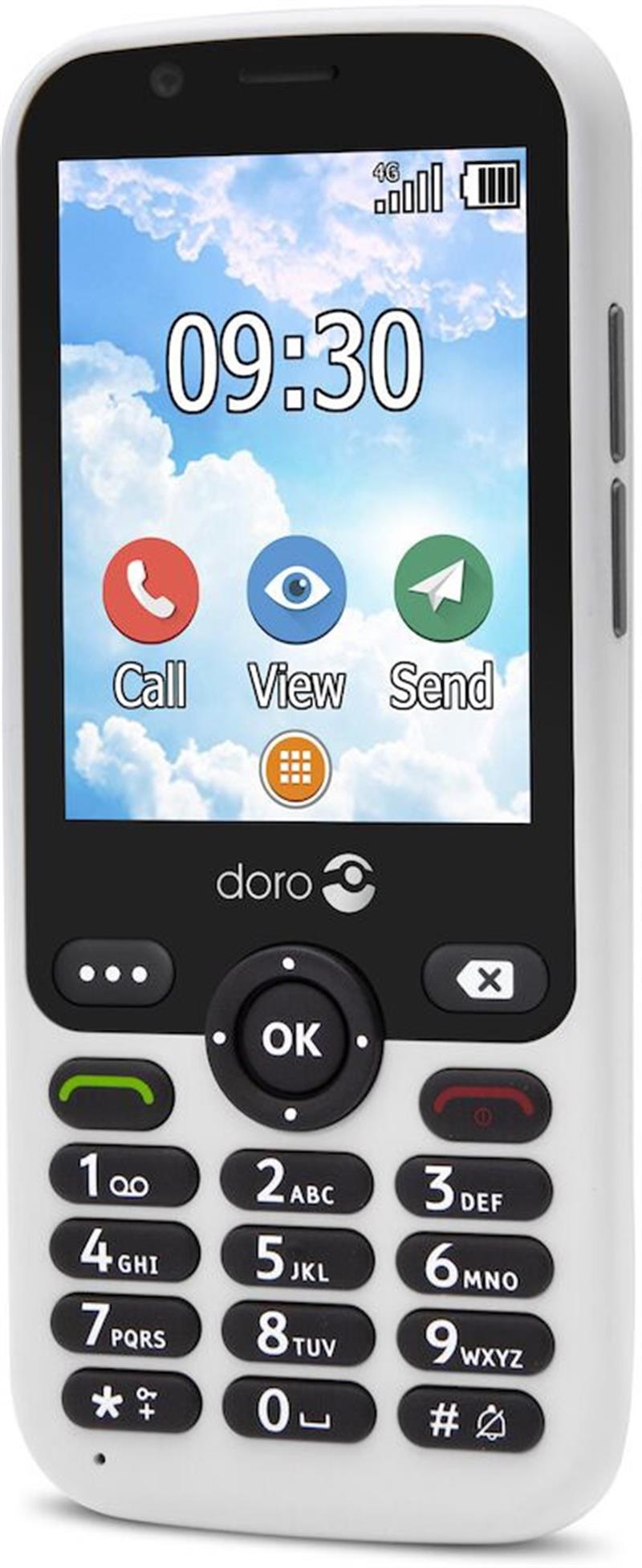 Doro 7010 4G Smart Mobile Phone White