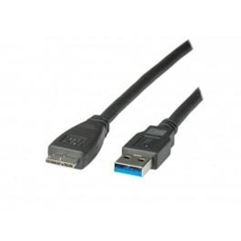 ADJ USB 3 0 CableType A Micro USB Type A M M Screened2 m - Black
