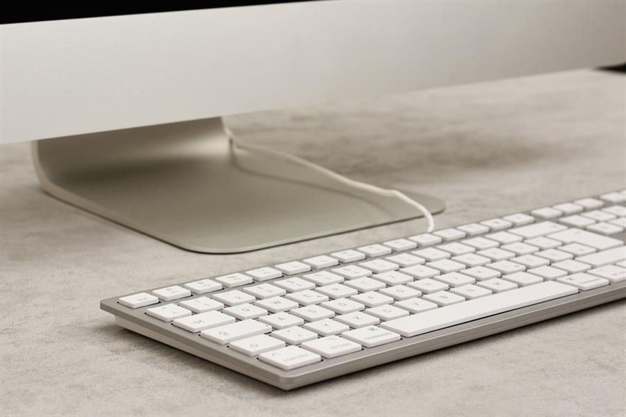 CHERRY KC 6000C FOR MAC toetsenbord USB AZERTY Frans Zilver