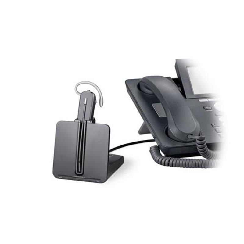 HP Poly CS540A Headset Draadloos oorhaak Kantoor/callcenter Zwart