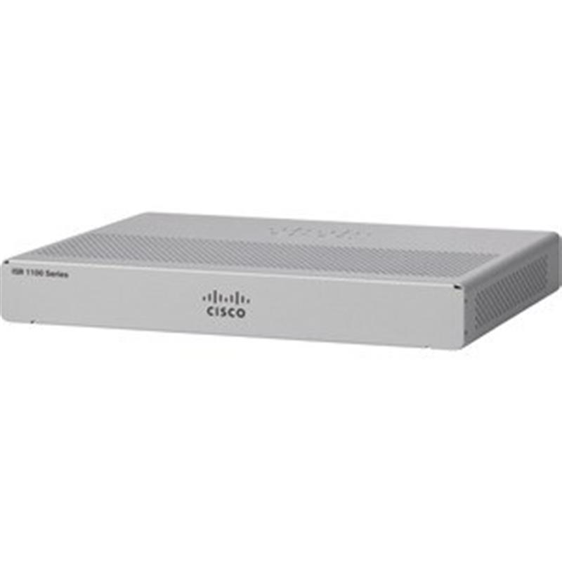 Cisco C1101-4P draadloze router Gigabit Ethernet Grijs